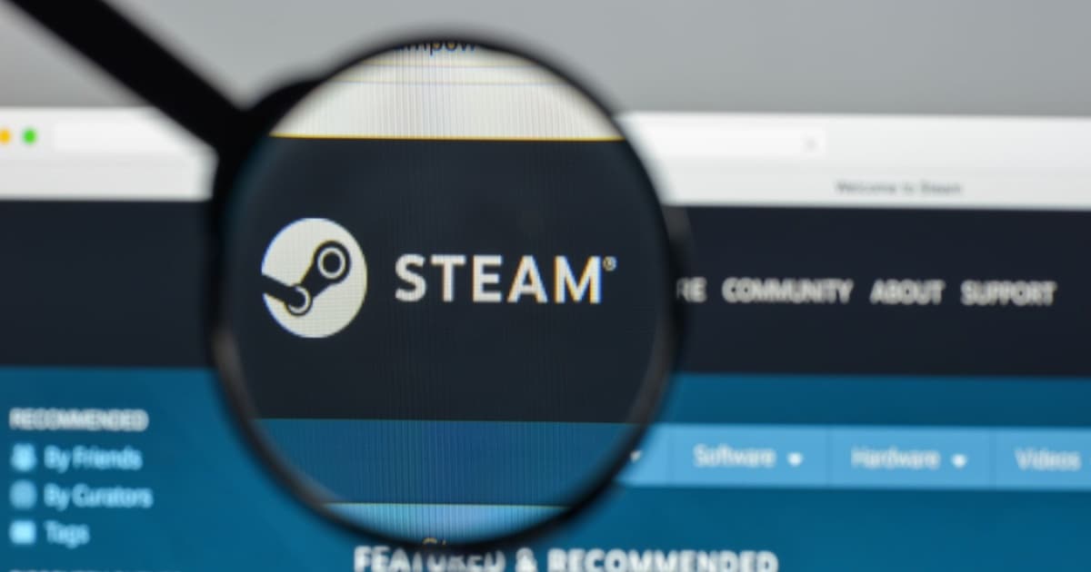 Ilustrasi wallpaper desktop berbahaya yang menyembunyikan malware untuk mencuri akun Steam