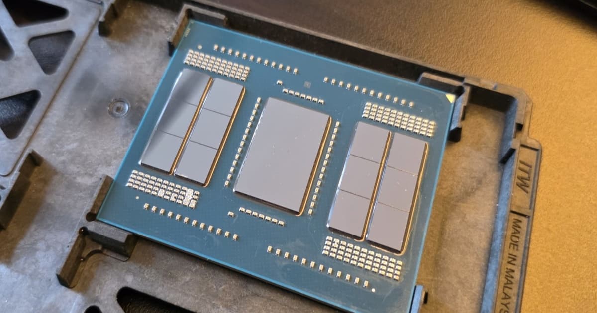 Ilustrasi prosesor AMD Threadripper generasi terbaru dengan arsitektur Zen 6