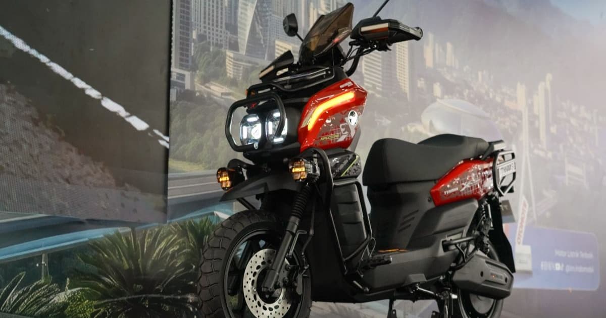 Motor listrik Tyranno X dari Indomobil eMotor dengan desain adventure