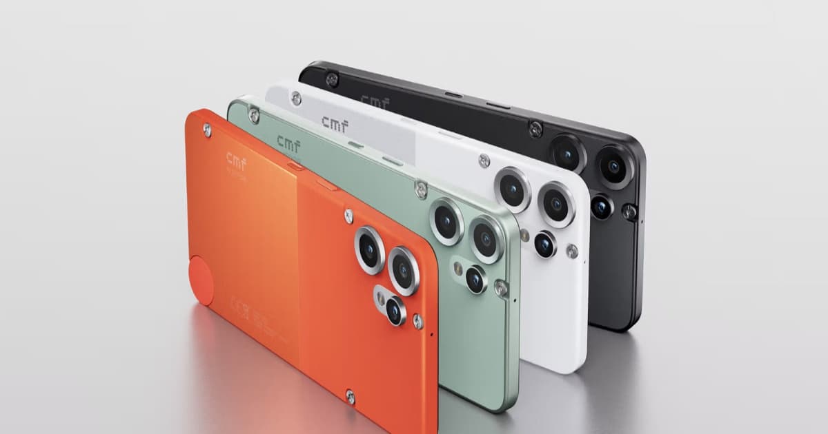 Smartphone CMF Phone Pro 2 dalam berbagai pilihan warna