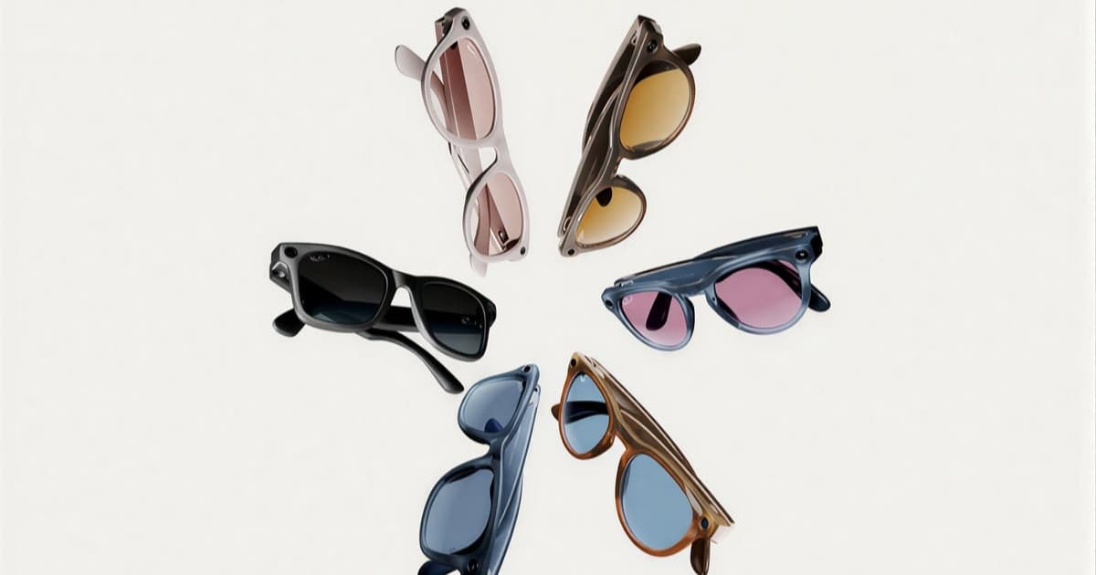 Meta Ray-Ban smart glasses dalam berbagai pilihan warna