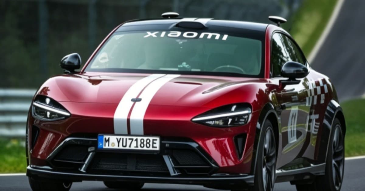 Xiaomi YU7 GT melaju di sirkuit Nürburgring Nordschleife dalam uji coba otonom