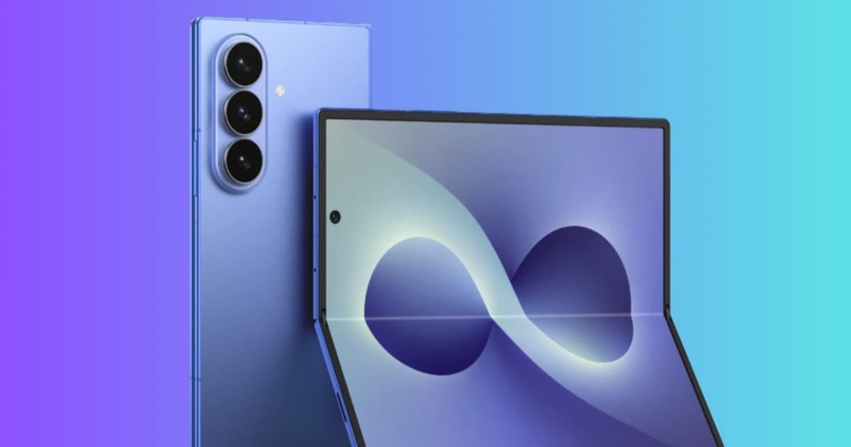 Ilustrasi pilihan warna ponsel lipat Samsung Galaxy Z Fold 8 dan Flip 8