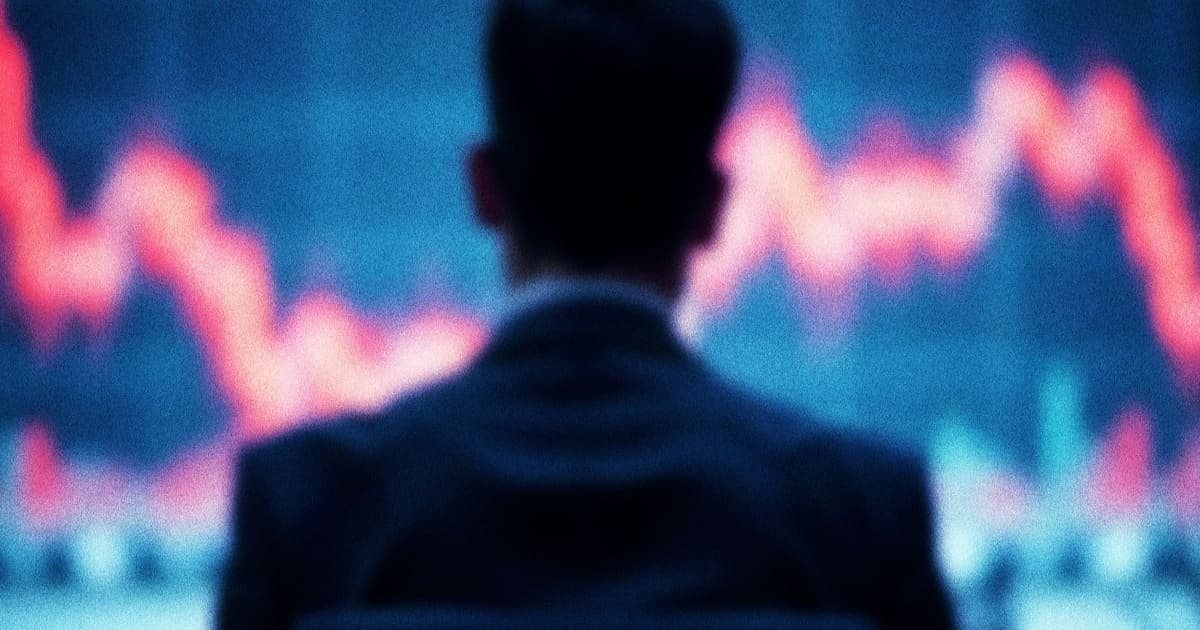Grafik harga saham SpaceX yang menunjukkan penurunan tajam selama empat hari berturut-turut setelah IPO