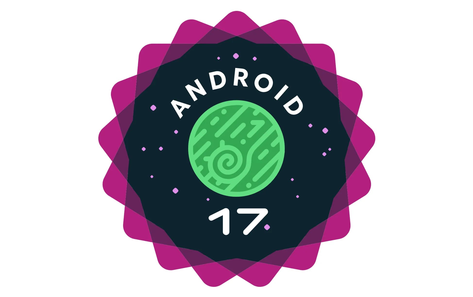 Ilustrasi antarmuka Android 17 dengan fitur App Bubbles dan Bubble Bar