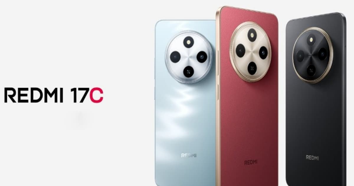 Xiaomi Redmi 17C tampak depan dengan layar 6,88 inci