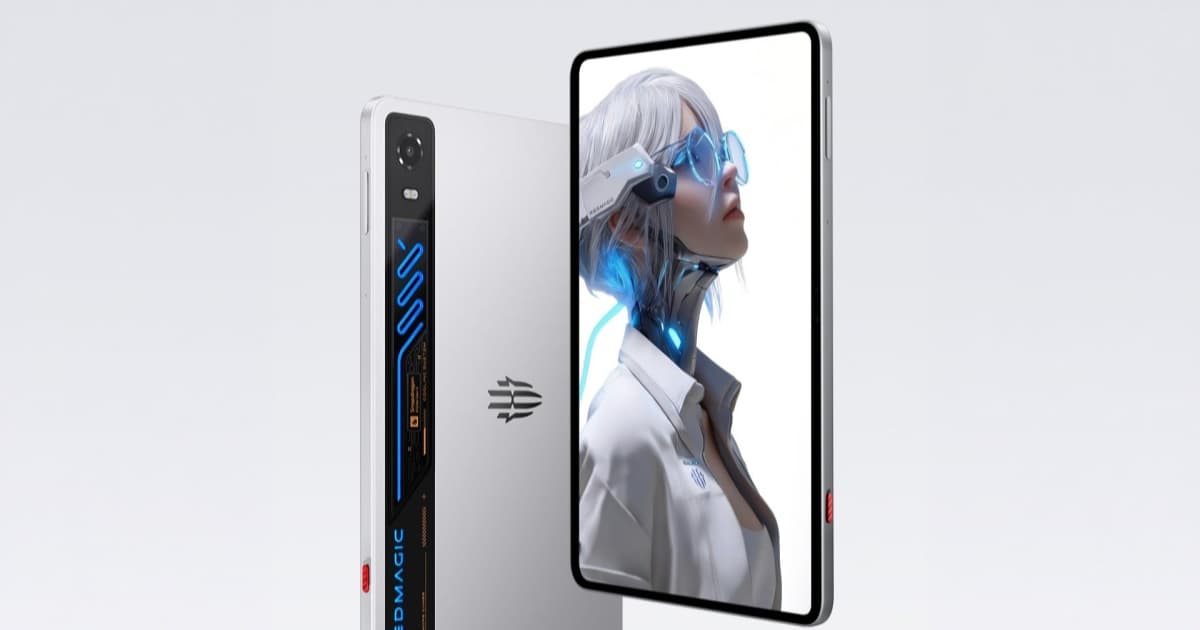 Red Magic Gaming Tablet 5 Pro dengan desain transparan dan layar 185Hz
