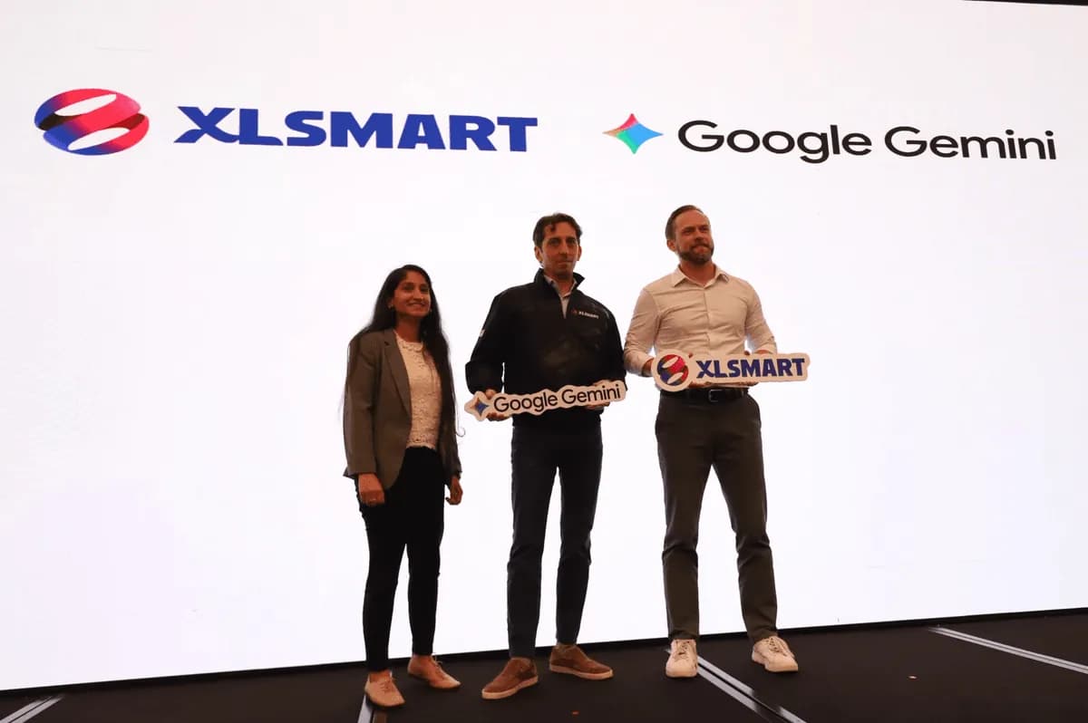 XLSMART Gandeng Google, Hadirkan Paket Plus Google Gemini 6 Bulan