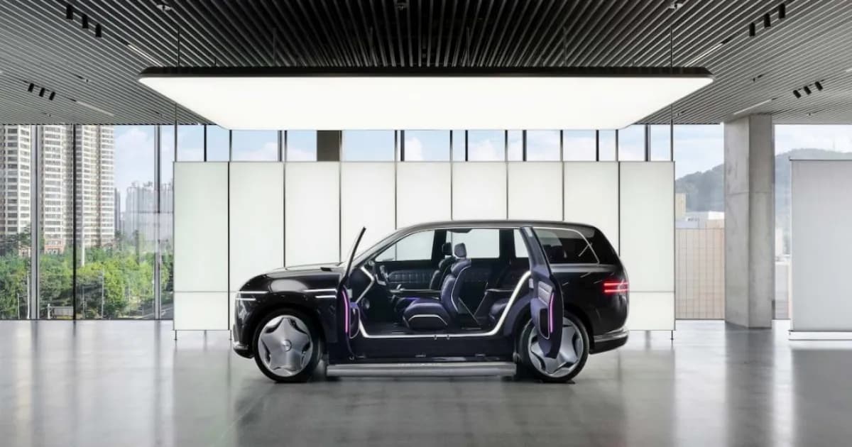 Genesis GV90 SUV listrik mewah debut September 2026