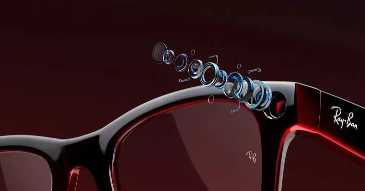 Ilustrasi fitur Conversation Focus pada kacamata pintar Ray-Ban Meta yang kini berbayar