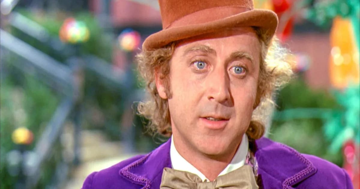 Gene Wilder sebagai Willy Wonka dalam film klasik 1971