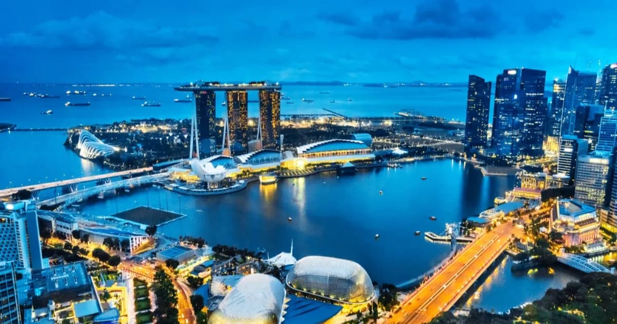 Ilustrasi chip Nvidia yang diselundupkan ke China melalui Singapura