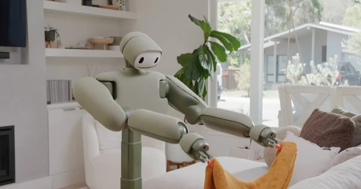 Weave Robotics Isaac 1 robot rumahan tanpa kaki