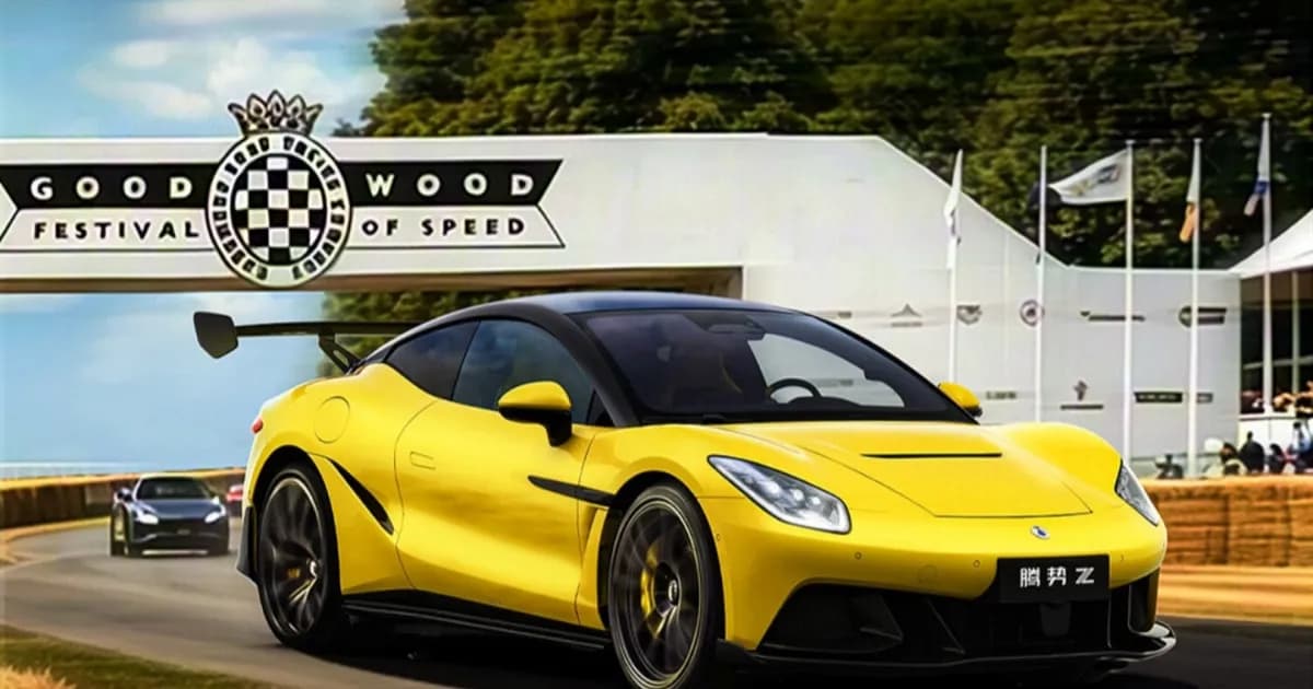 Denza Z roadster listrik dengan tenaga 1.582 hp siap meluncur global di Goodwood Festival of Speed Inggris