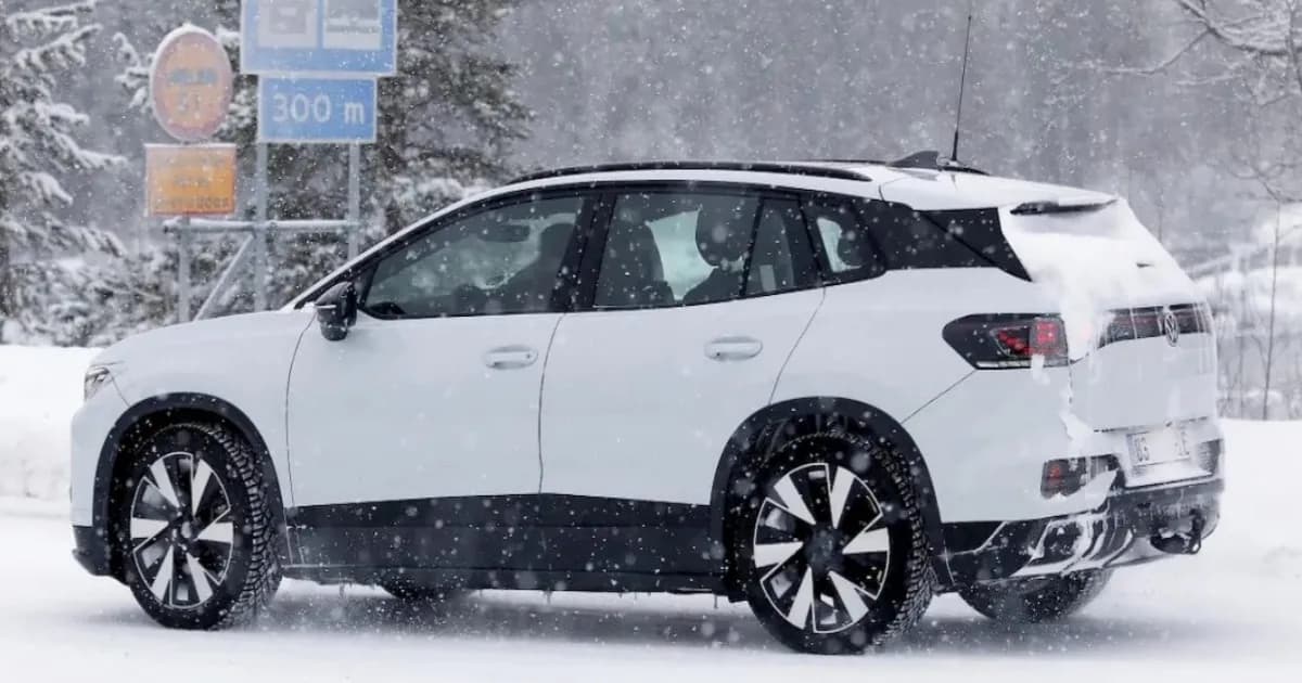 Volkswagen ID. Tiguan tampak depan dengan desain baru