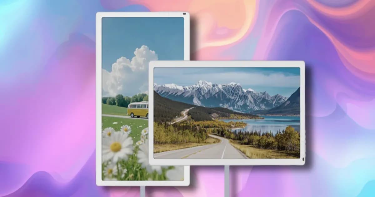 Monitor e-ink Bigme B251 Pro dengan refresh rate 60 FPS dan resolusi 3200x1800 piksel