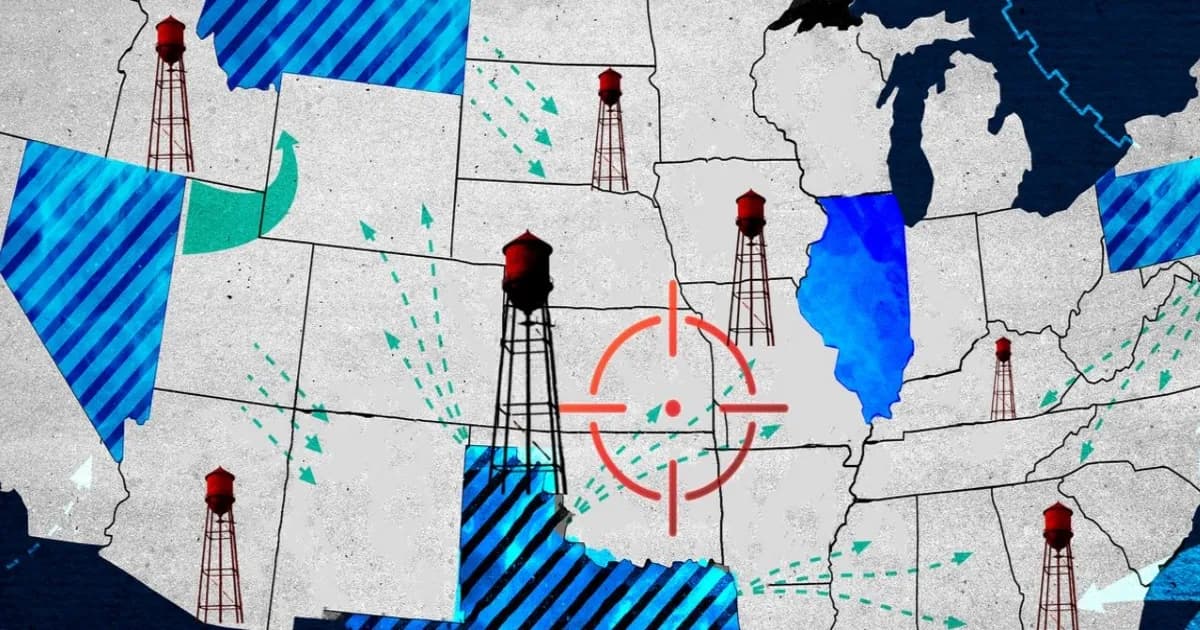 Ilustrasi serangan siber Volt Typhoon terhadap infrastruktur kritis Amerika Serikat