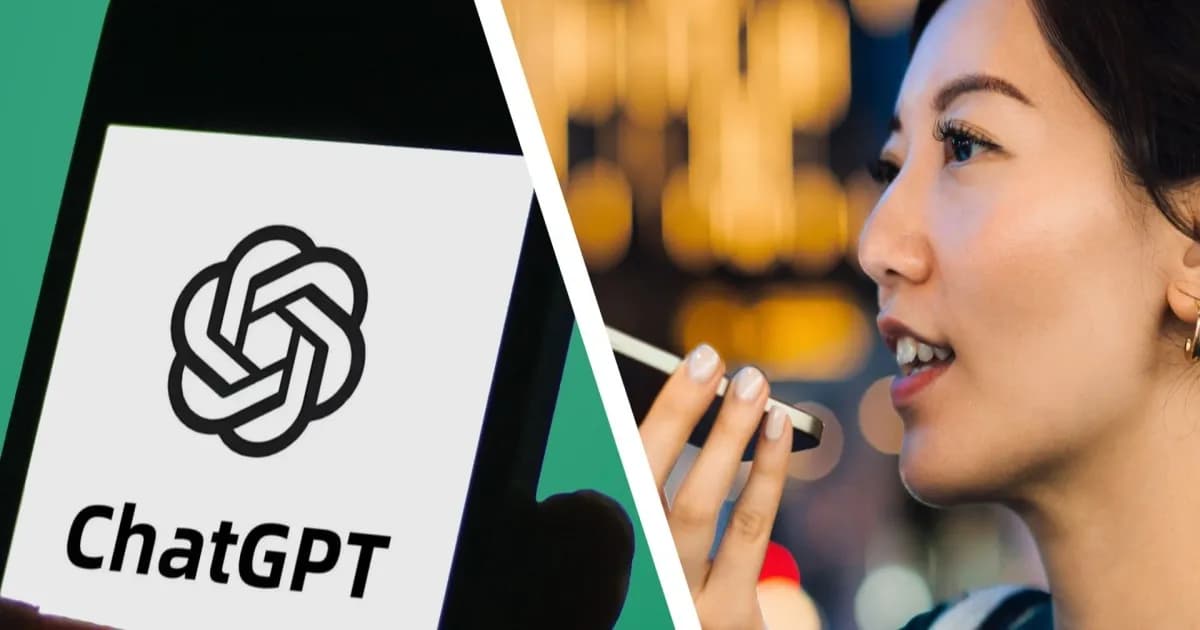 Mode suara baru ChatGPT dengan tampilan antarmuka yang lebih natural di smartphone