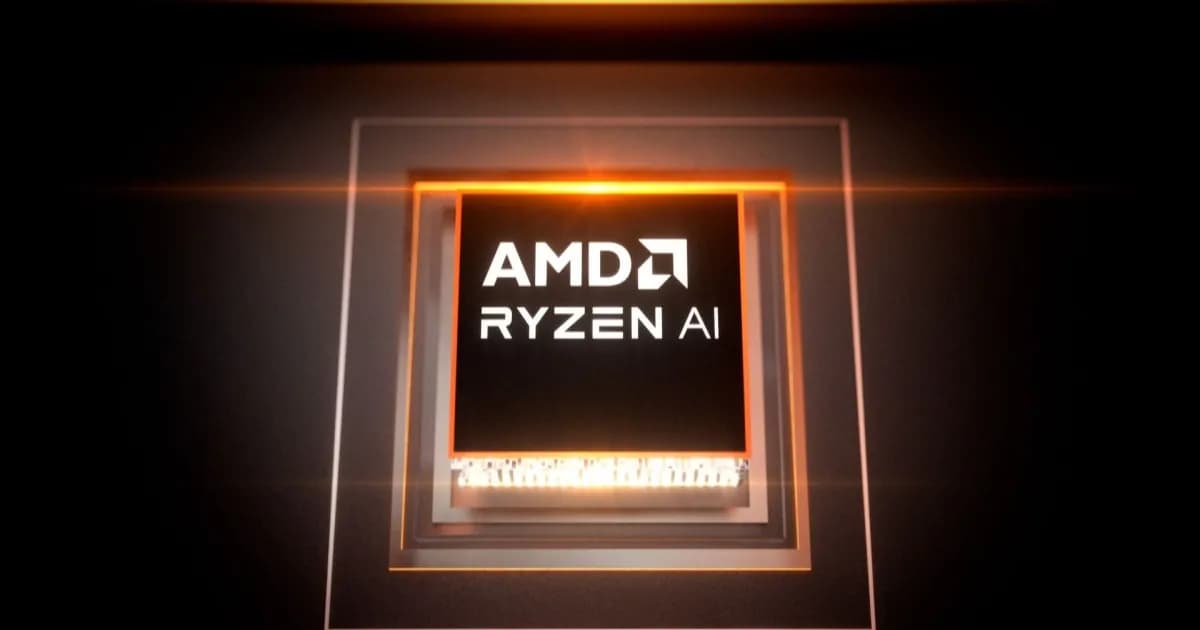 Ilustrasi chip prosesor AMD generasi terbaru Medusa Point dengan arsitektur Zen 6