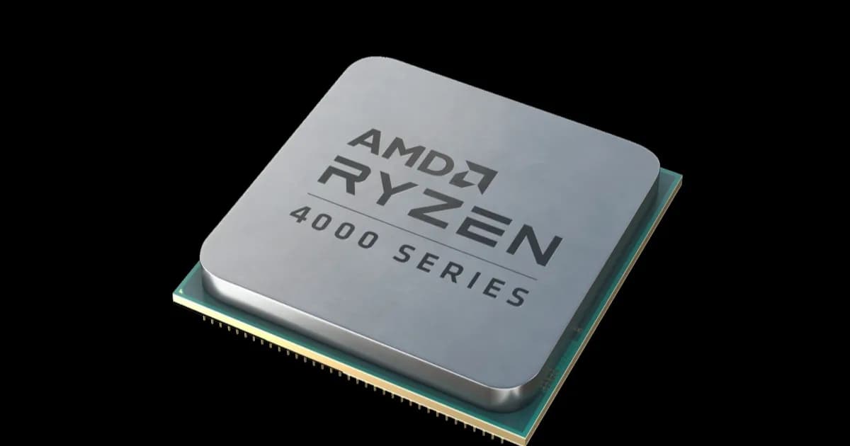 Prosesor AMD Ryzen 7 4700LE dalam kemasan prebuilt gaming PC