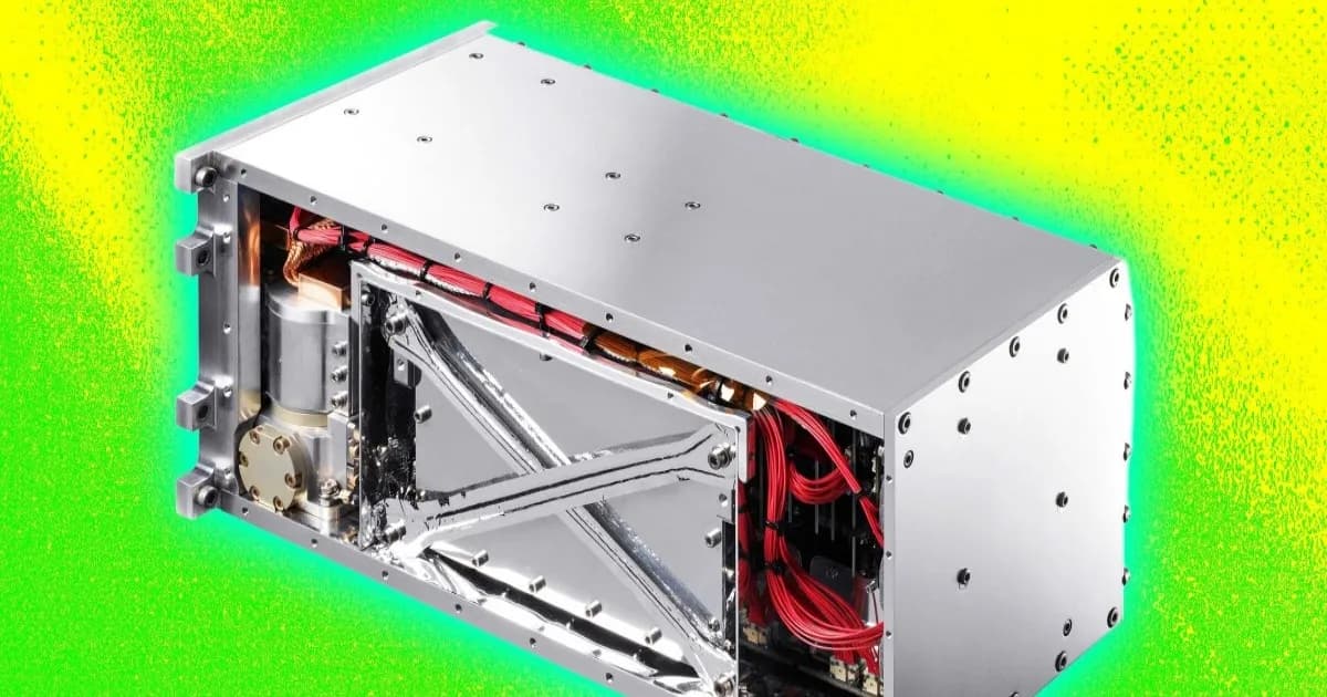 Ilustrasi teknologi pendorong satelit Supertorquer dari Zenno Astronautics yang menggunakan magnet superkonduktor