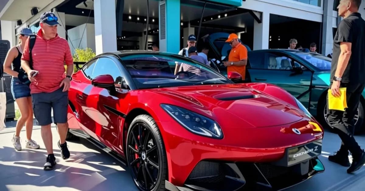 Denza Z melaju di lintasan Goodwood Festival of Speed 2026 dengan desain aerodinamis ekstrem