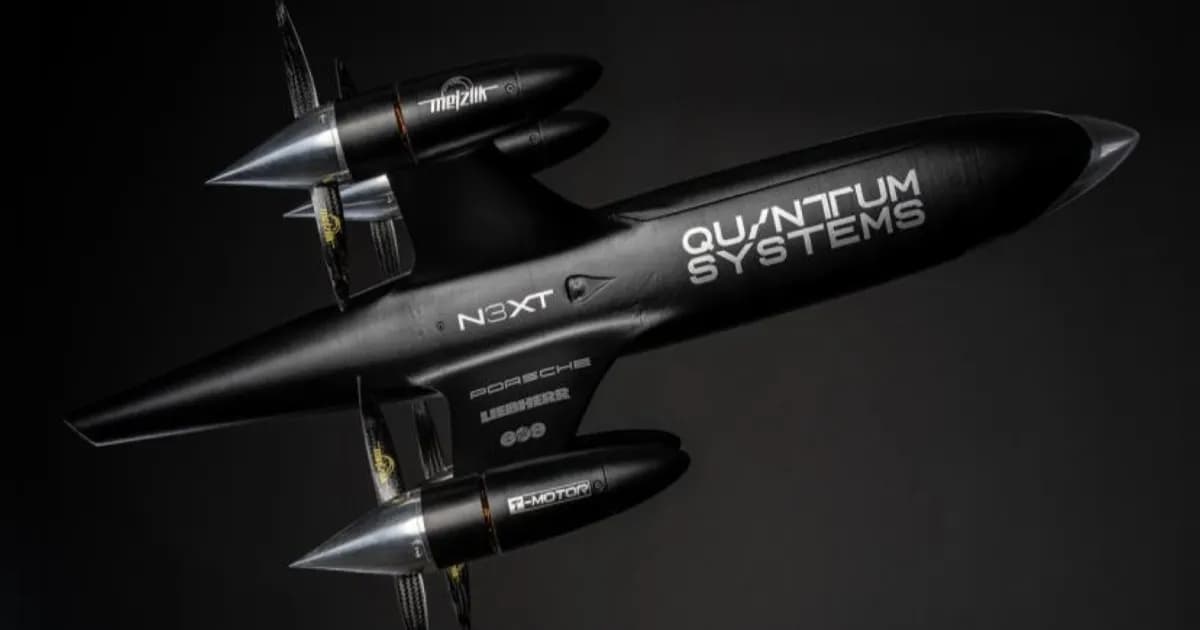 Drone Quantum Systems Apex Recordhunter memecahkan rekor kecepatan