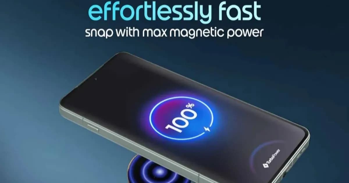 Ilustrasi teaser resmi Motorola Edge 70 Max dengan fitur pengisian daya nirkabel magnetis