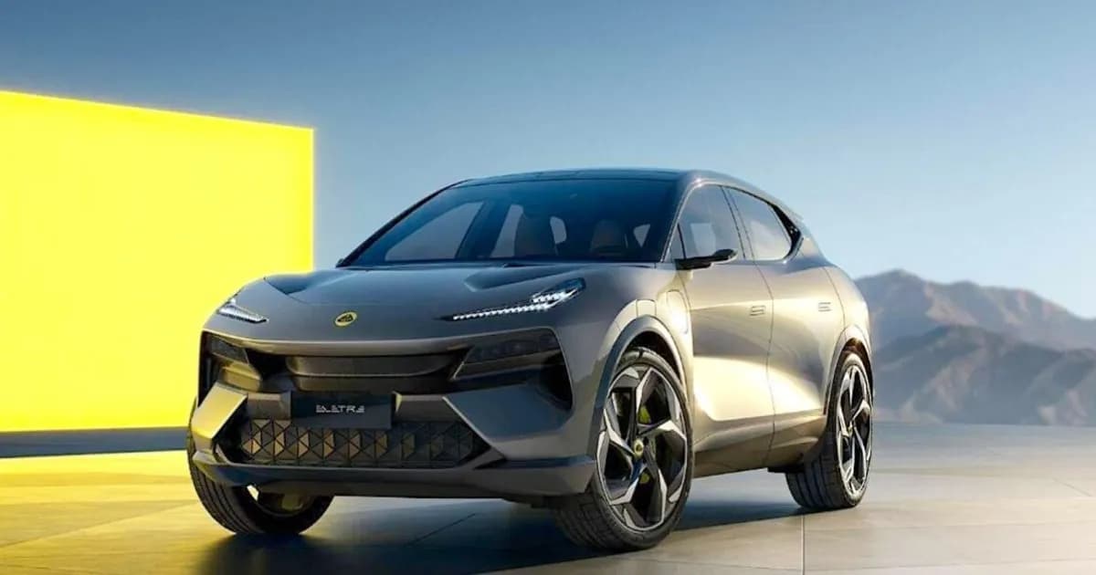 Lotus Eletre SUV buatan China yang dikirim ke Kanada