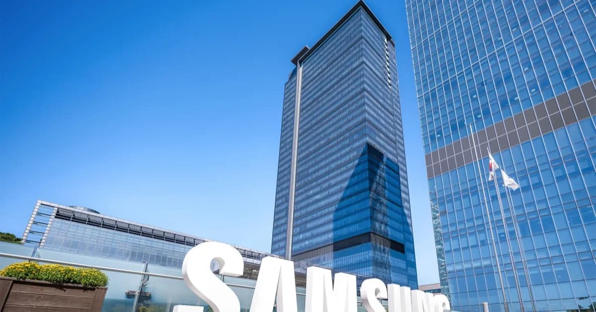 Ilustrasi chip AI Samsung Gaia untuk PC AI generasi berikutnya