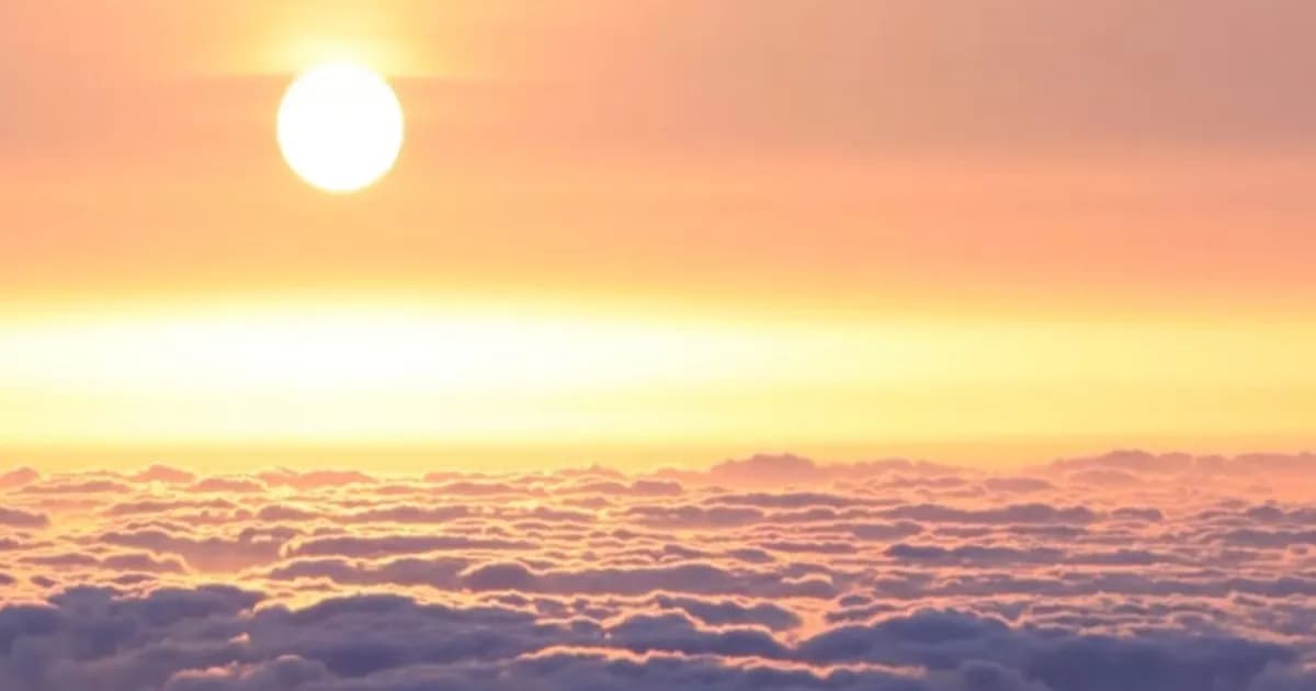 Ilustrasi teknik marine cloud brightening untuk meredupkan sinar matahari