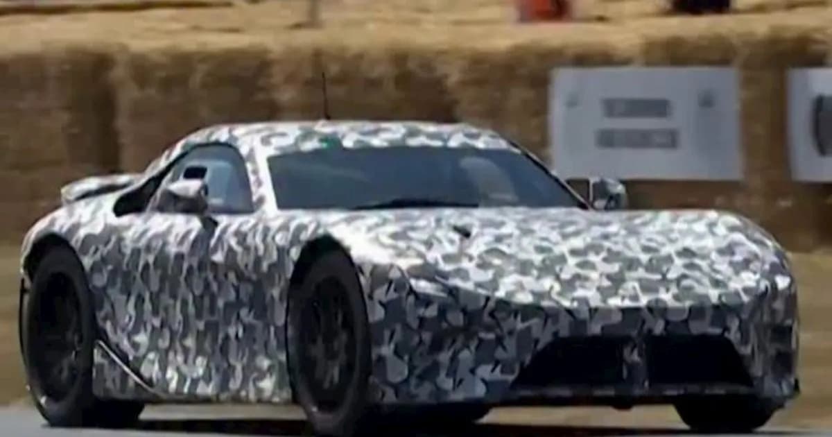 Lexus LFA EV Concept tampil perdana di Goodwood FOS 2026