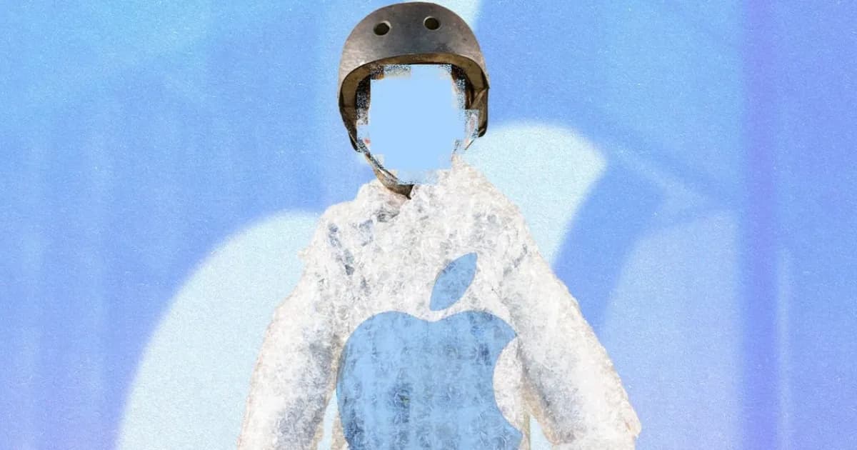 Ilustrasi fitur keamanan anak di iOS 27 Apple