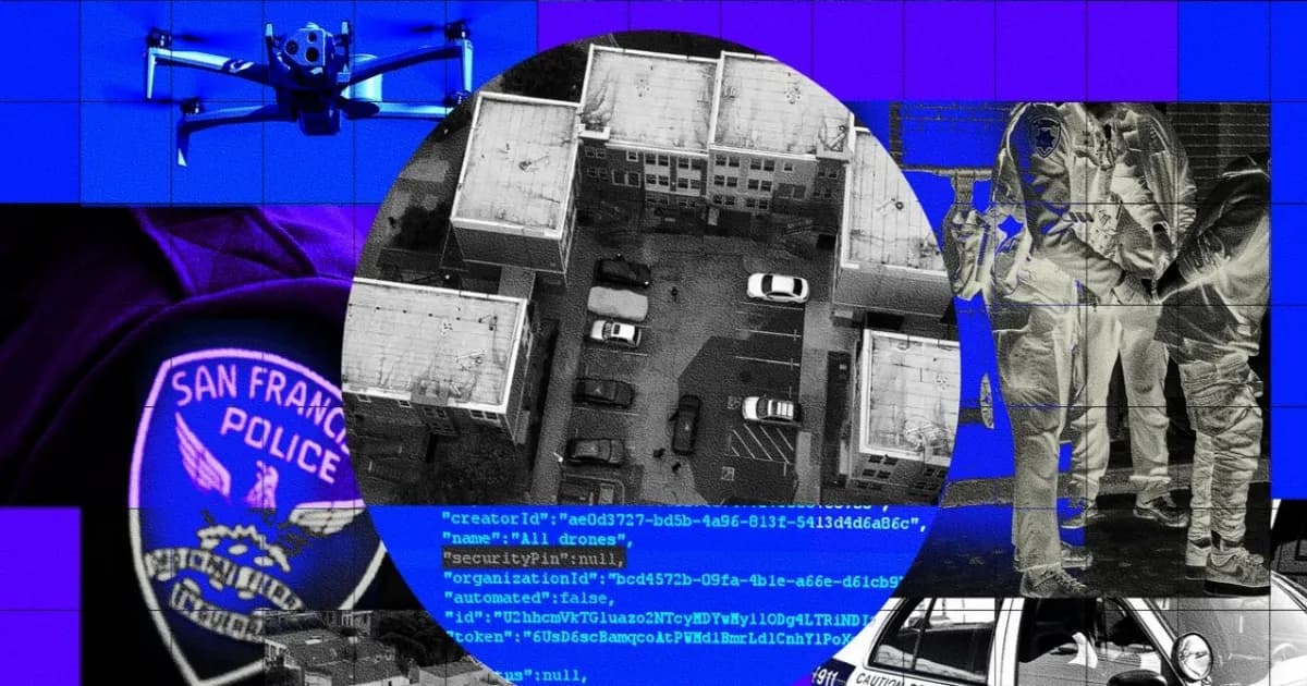 Drone Skydio milik polisi San Francisco yang feed kameranya bocor ke publik