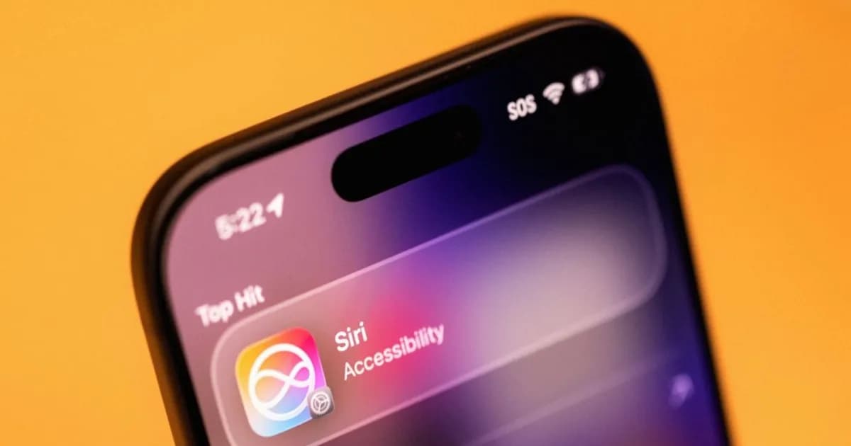 Tampilan antarmuka Siri AI di iPhone dengan iOS 27 menampilkan fitur chatbot dan integrasi sistem
