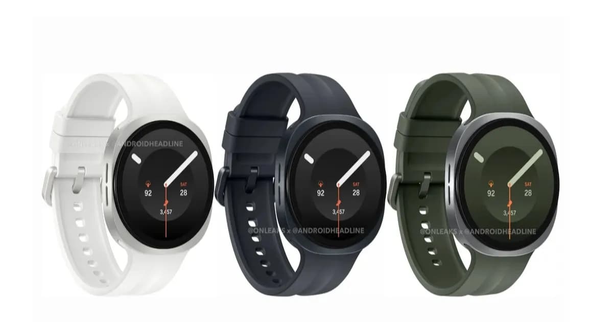 Renders Galaxy Watch 9 dalam berbagai pilihan warna yang stylish