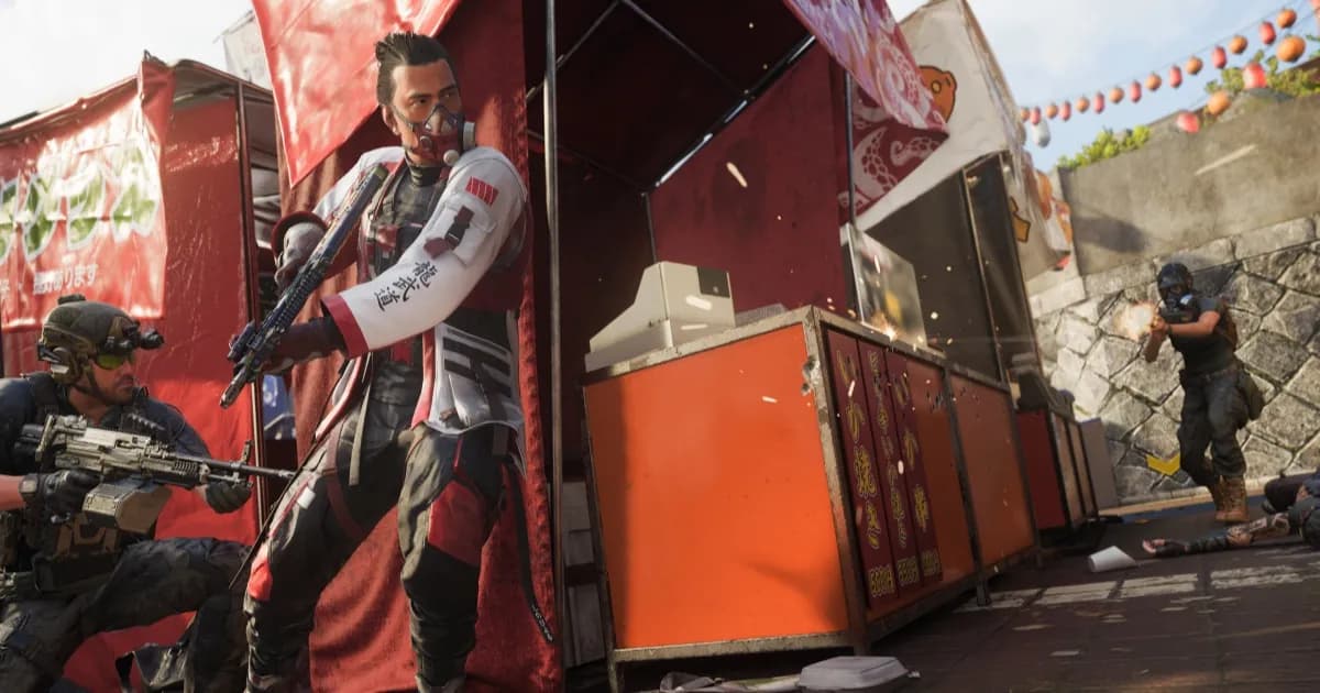 Peta baru Jubilee di Black Ops 7 Season 5 dengan latar kota pedesaan Jepang