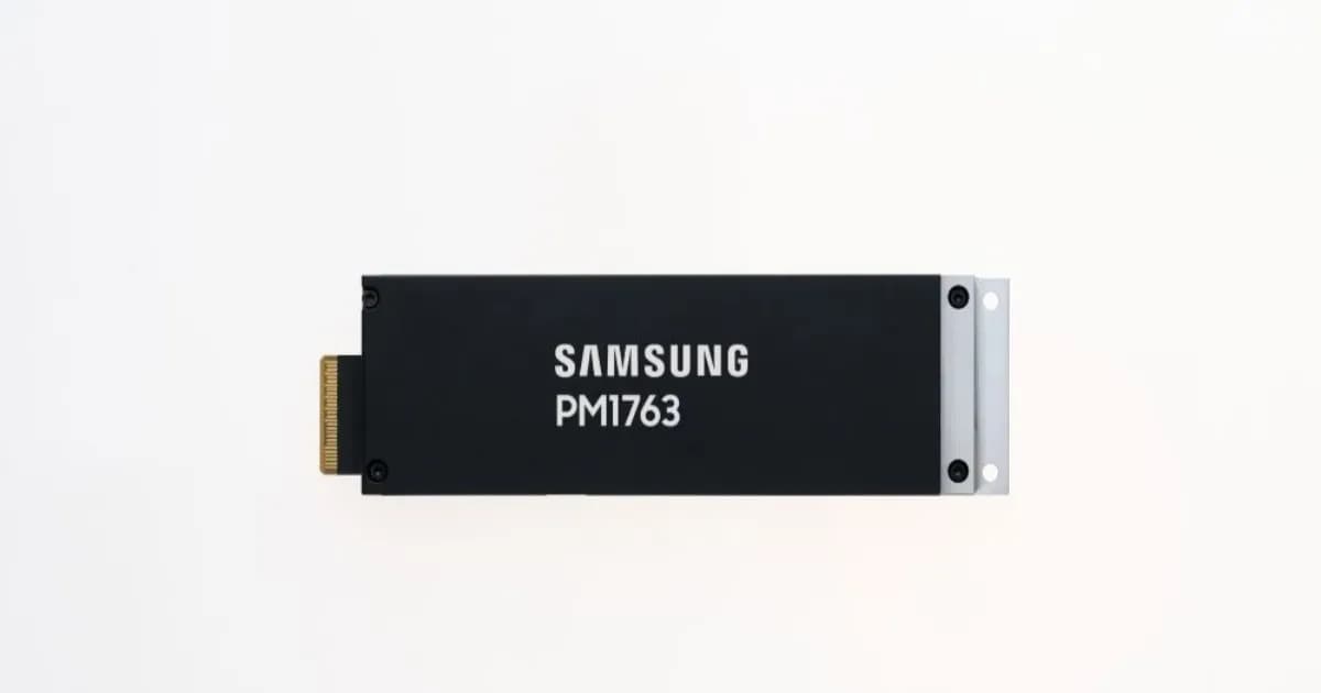 Samsung PM1763 SSD enterprise terbaru dengan kecepatan 28,4 GB/s