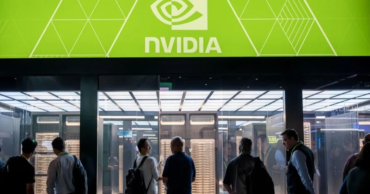 Ilustrasi chip Nvidia H200 Hopper yang menjadi pusat perhatian dalam perang chip AS-China