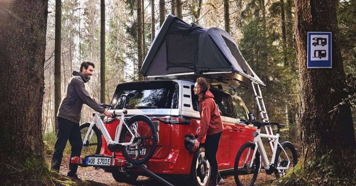 Volkswagen Smart eBike dengan kamera belakang dan radar blind-spot