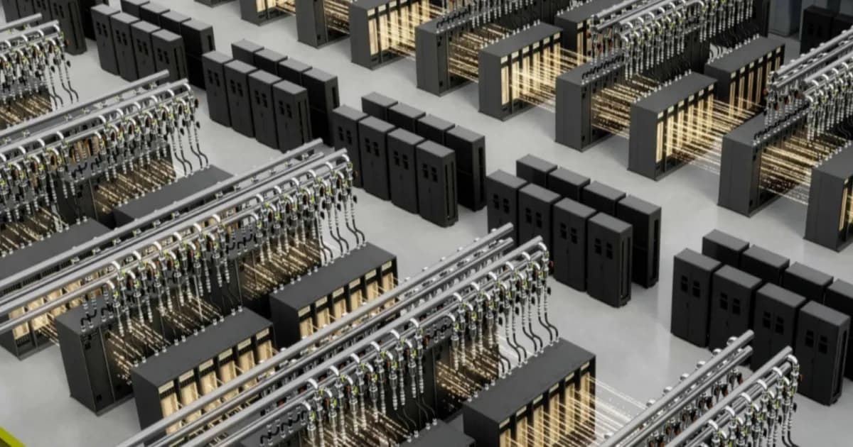 Render rak Rubin Nvidia yang akan digunakan di pabrik AI Jepang