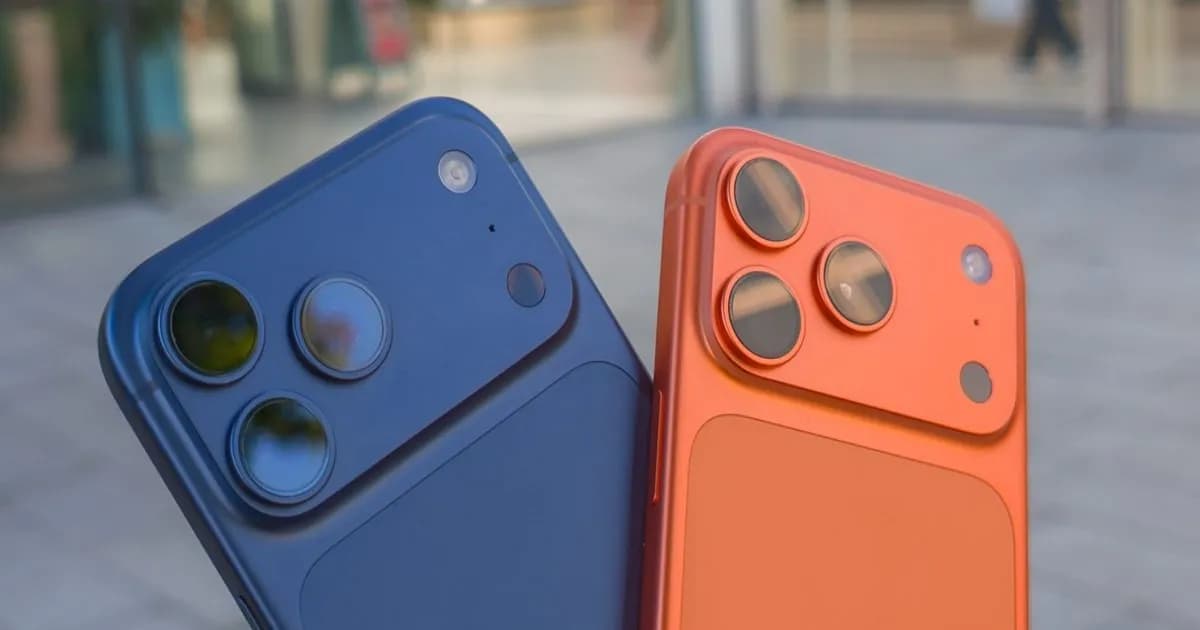 iPhone Air dengan desain tipis dan warna metalik