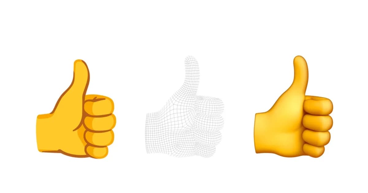 Koleksi emoji 3D Google Noto yang dirilis secara open-source untuk publik