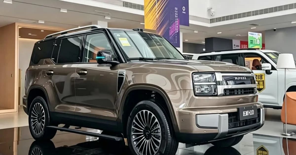 Haval GWM H10 SUV PHEV flagship GWM dengan desain kotak dan ground clearance tinggi