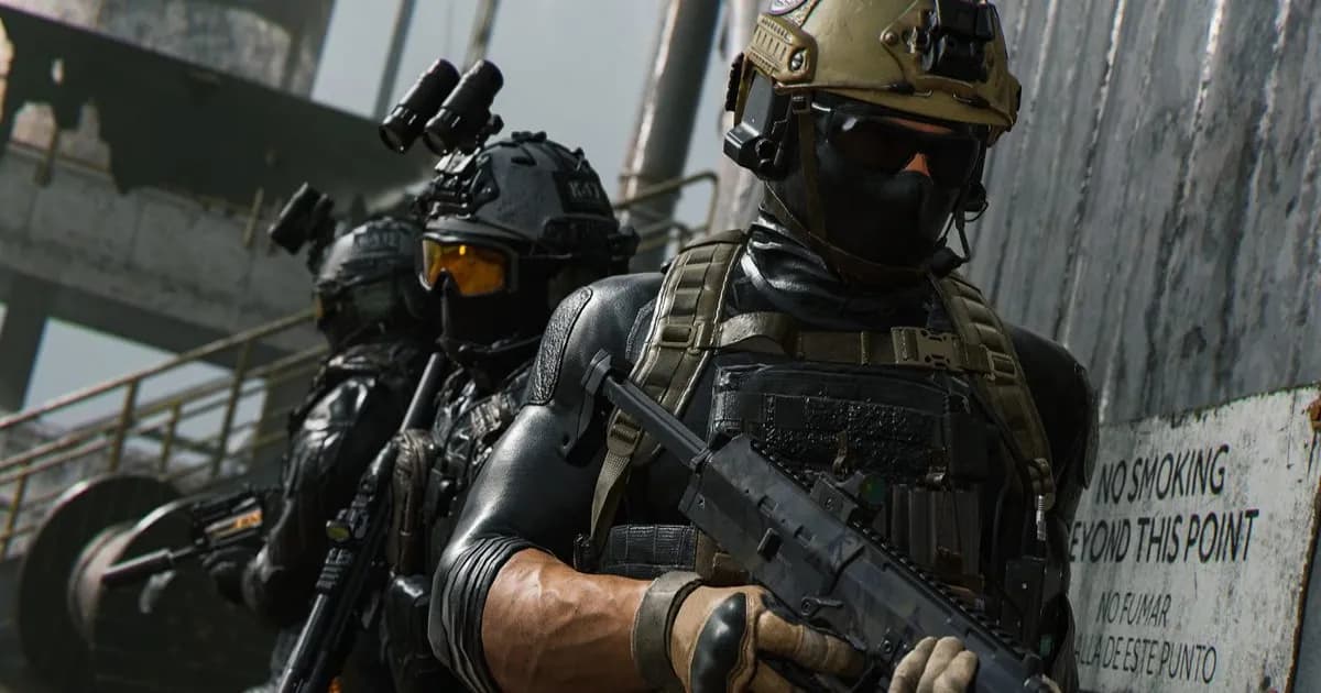 Prajurit dalam game Call of Duty Modern Warfare