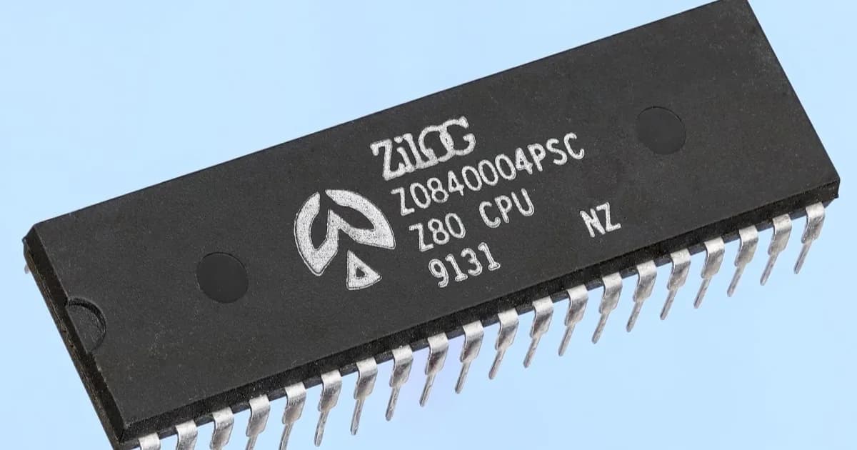 Chip prosesor Zilog Z80 yang legendaris, kini memiliki tiruan open-source yang siap menjadi penggantinya.
