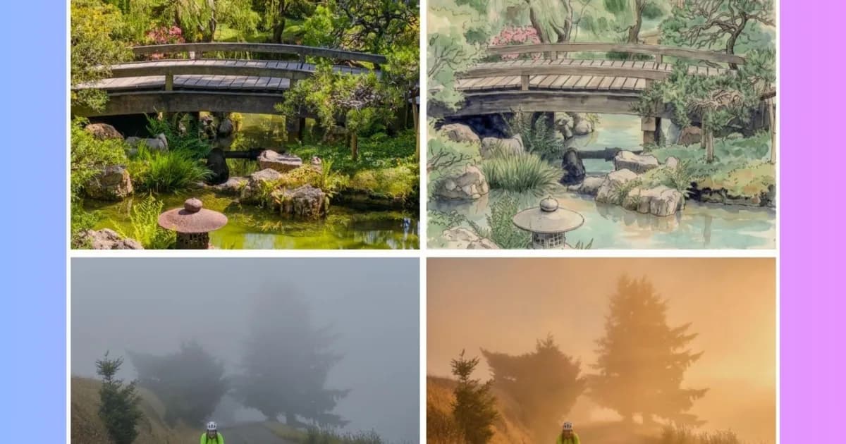 Tampilan antarmuka fitur AI Playground pada aplikasi kamera Adobe Indigo versi 1.1