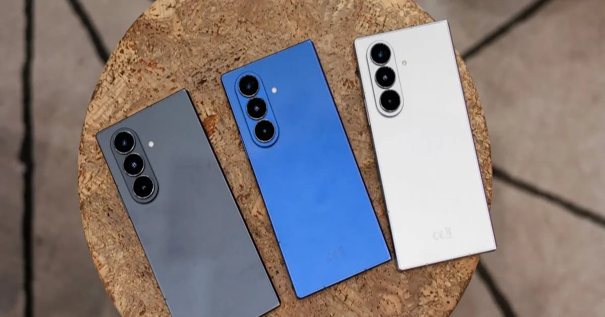 Galaxy Z Fold 7 dan Galaxy Z Flip 7 dengan berbagai pilihan warna