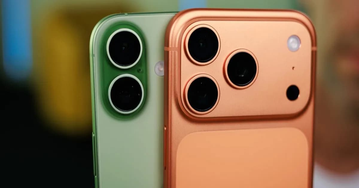 Ilustrasi iPhone 17 dan iPhone 17 Pro Max yang menjadi pilihan pengguna Android saat beralih ke iOS.