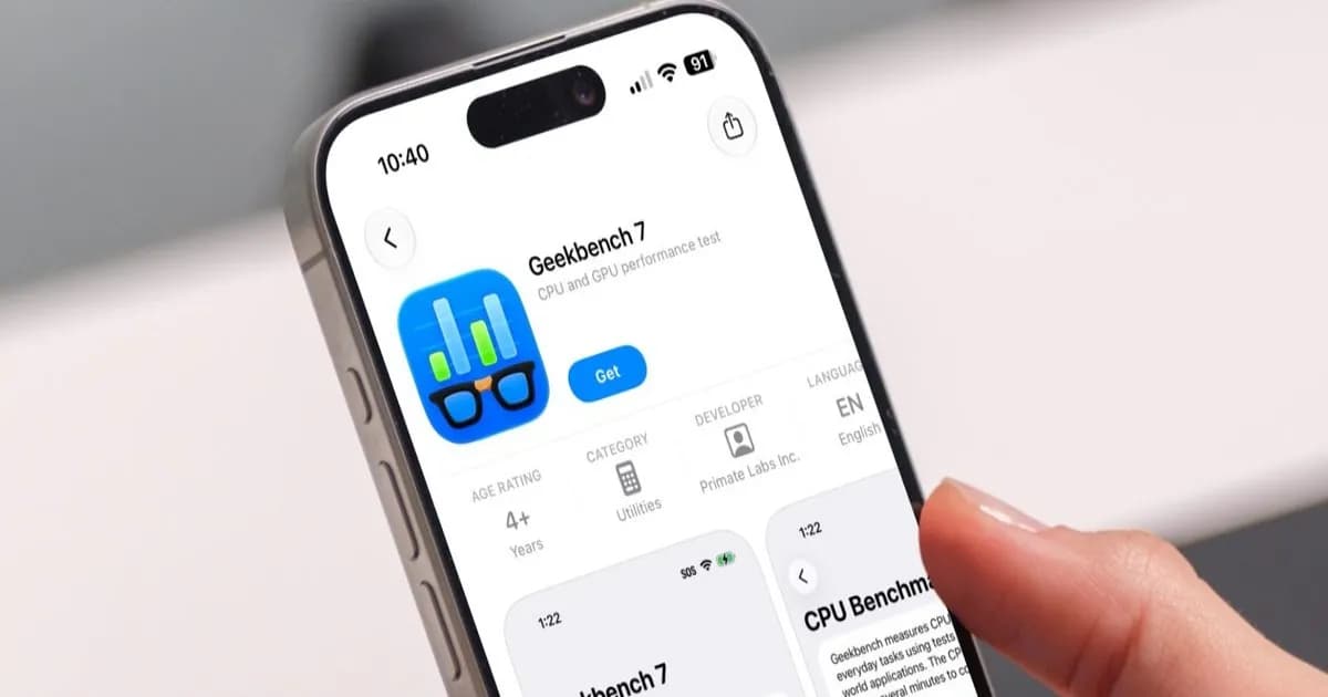Geekbench 7 tampilan antarmuka baru